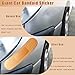 4Pcs Giant Band Aid Car Sticker Funny Bumper Stickers to Cover Crack, Damage, Scratch and Dent(Yellow, 2 Small and 2 Large), Big Bandage Car Decal Patch for Vehicle Body, Automotive Decor Accessories