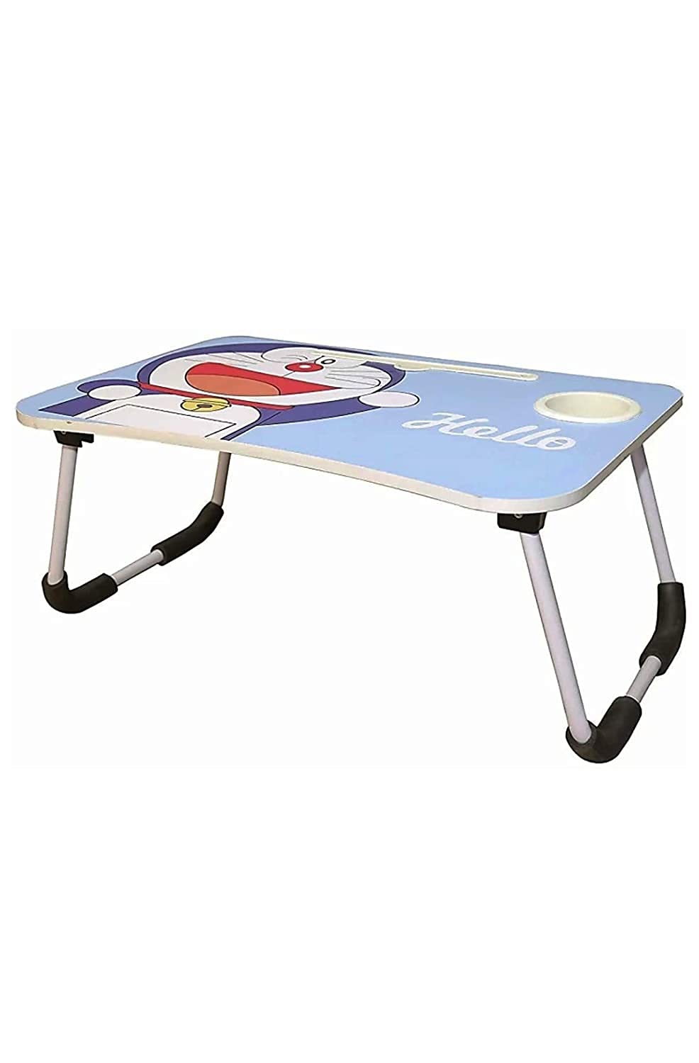 TAFFY Multi-Purpose Doraemon Cartoon Print Laptop Table Desk Stand and Coffee Cup Holder/Study Table/Children Writing Table Foldable and Portable Lapdesk for Study & Bed. (B097TFM5HS) Amazon Price History, Amazon Price Tracker