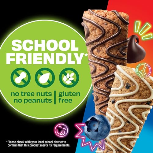 KIND Kids Granola Bars Variety Pack, Gluten Free, Low Sodium, Peanut and Tree Nut Free Snacks, Chocolate Chip, Blueberry Muffin, 5g Protein, 10 Count - image 3