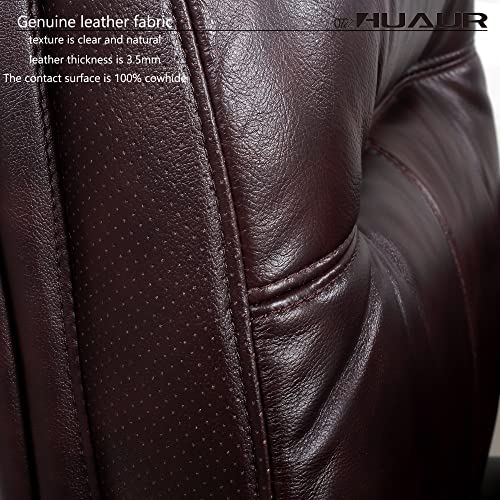 HUAUR Genuine Leather Executive Chair