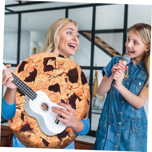 Costume de biscuit en tissu marron doux pour cosplay sans gêne - 5