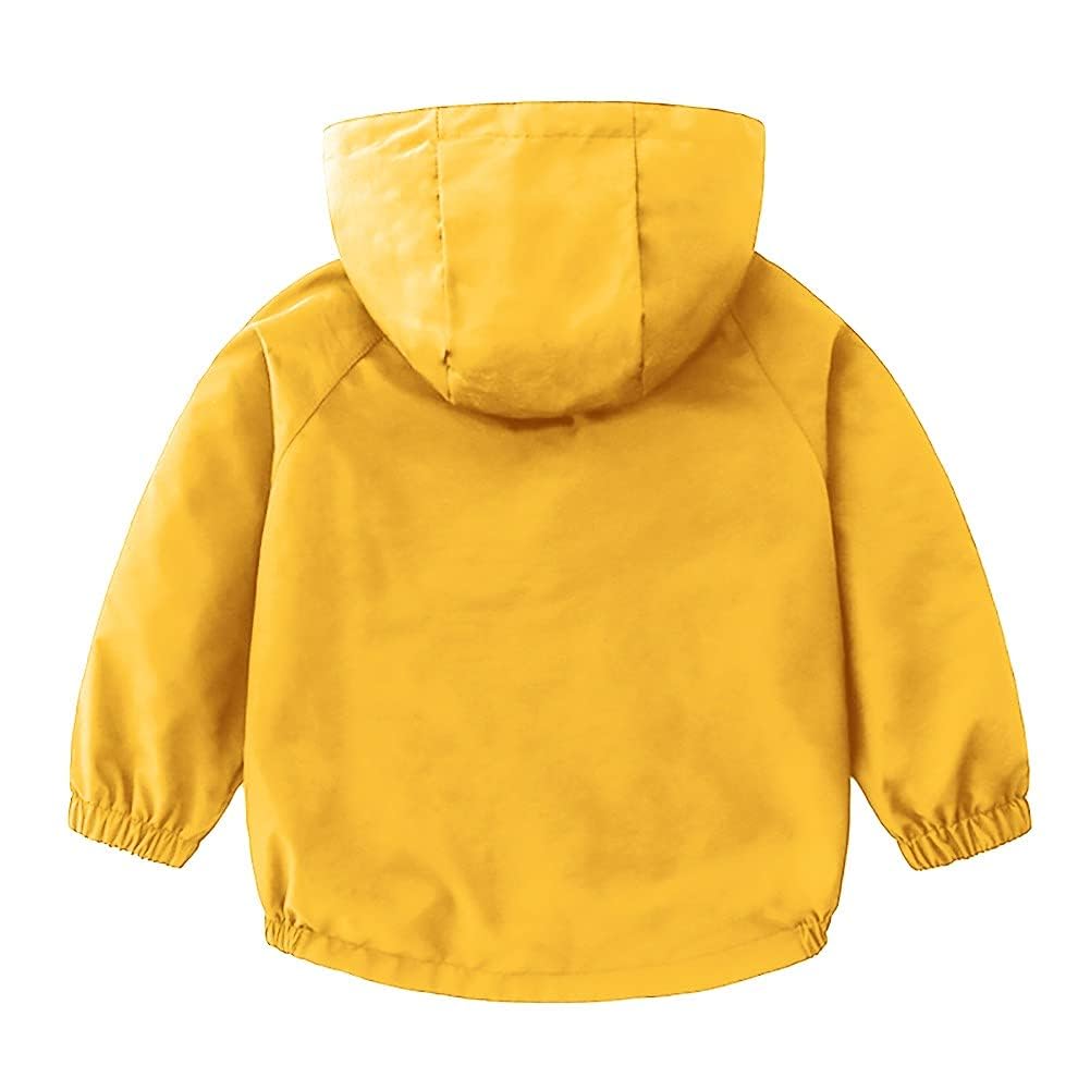 Volunboy Niños Chaqueta Cortavientos, Bebe Impresión Abrigos Prueba Viento Cazadora