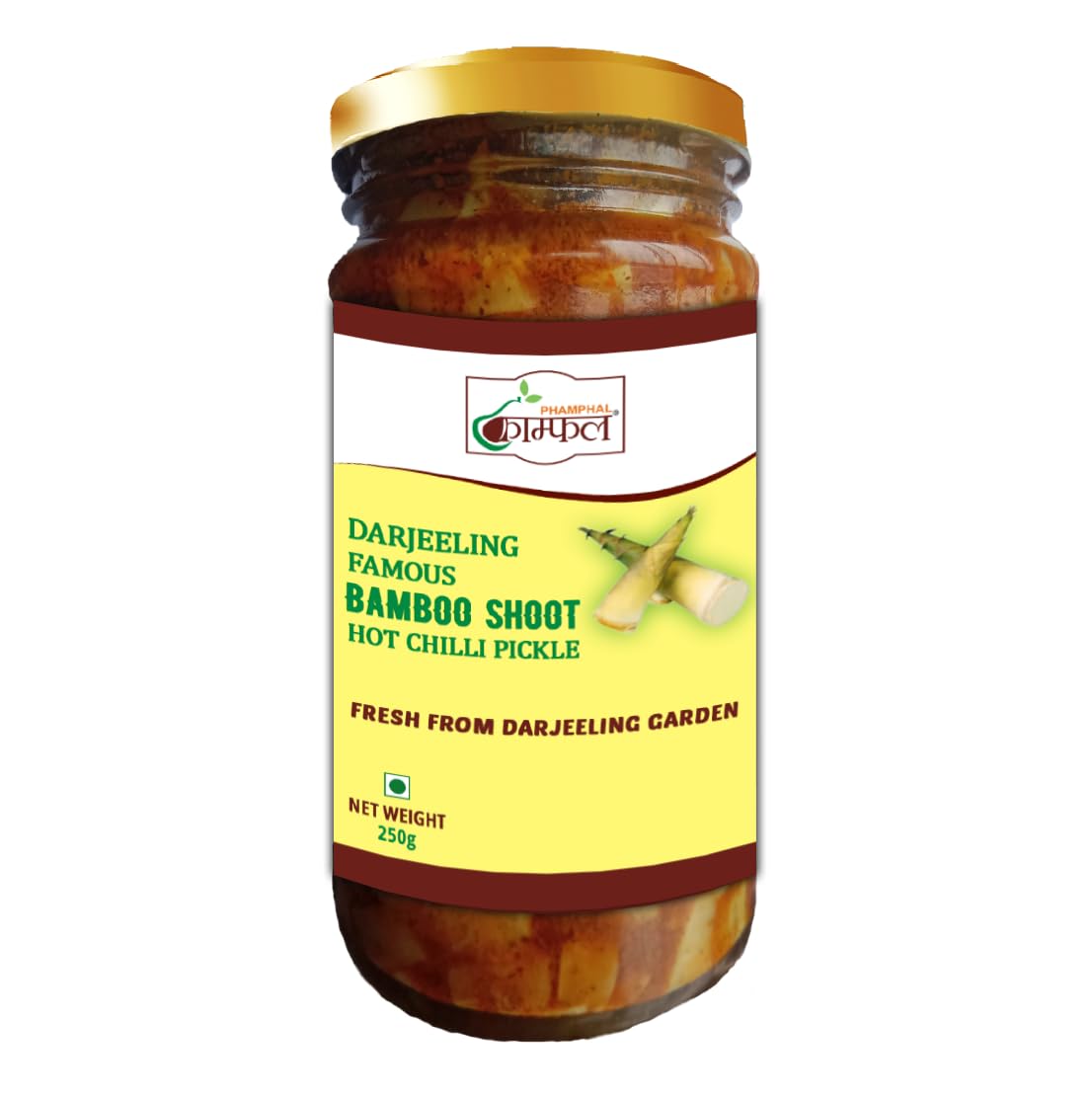 Darjeeling famous Bamboo Shoot Hot Chilli Pickle 250gm-image-6