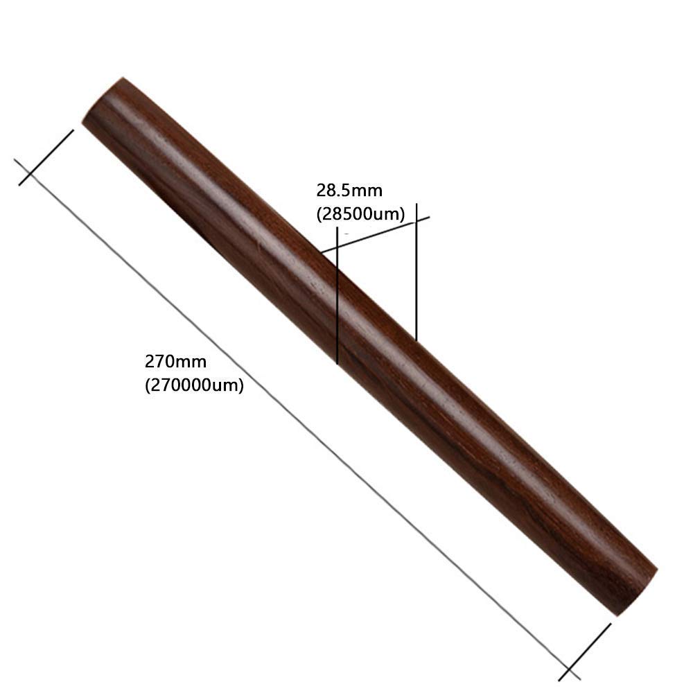 Nudelholz aus Buche, Nudelholz massiv, Premium-Nudelholz aus Holz mit Antihaftbeschichtung for Knödelhaut, Pizza und Gebäck – 270 mm