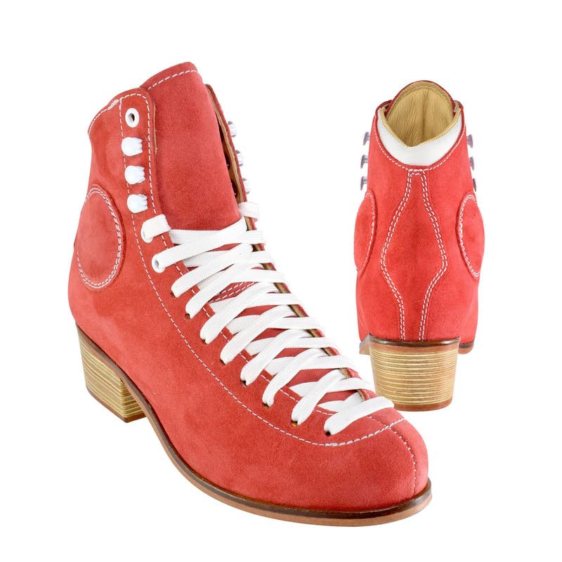 Wifa Skates - Roller Skate Boots - Street Suede - Red - 38