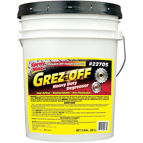 Image of Spray Nine 22705 Grez-Off Heavy Duty Degreaser - 5 Gallon