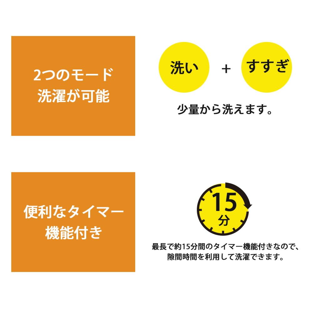 Amazon.co.jp: ベストアンサー ワケあり処分 ミニ 小型洗濯機 脱水