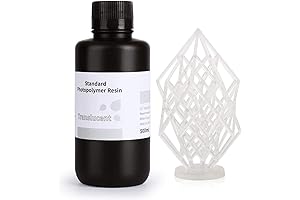 Standard Photopolymer Elegoo Clear Resin 405nm LCD UV-Curing Resin for 3D Printing 500g Translucent