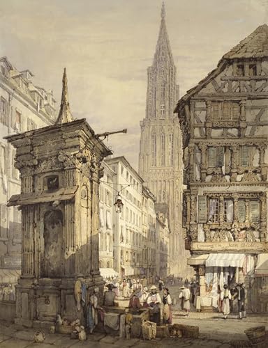Toile Strasbourg par Samuel Prout | Ambiance Chaleureuse pour la Déco du Salon