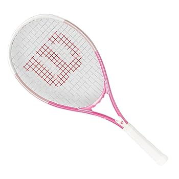 テニスラケット 黒/ピンク ストリング Amazon | Wilson(ウイルソン) 硬式テニス 張り上がりラケット
