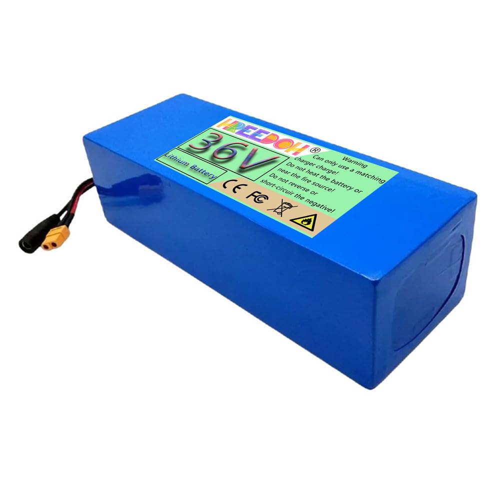 Paquete de baterías de Litio de 36 V, Recargables, de 5 Ah, 7,5 Ah, 10 Ah, 12,5 Ah, 15 Ah, 17,5 Ah y 20 Ah, con Cargador.