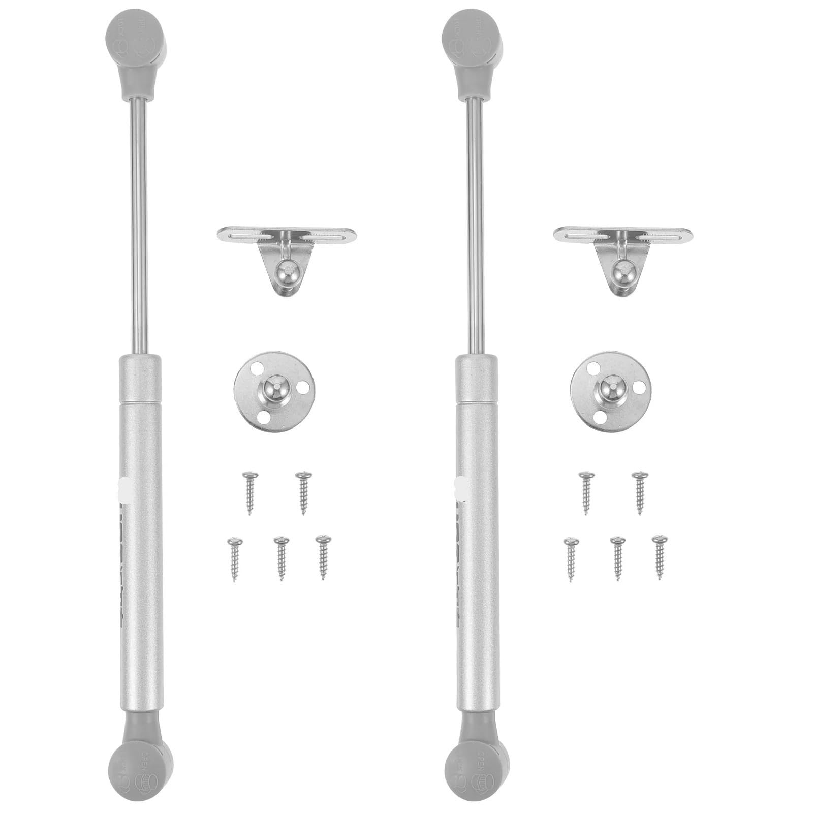 4 Pcs Hydraulic Support Rod Spring Strut Lift Hinge Hinges for Kitchen Cabinets Doors for Furniture(10KG 100N)