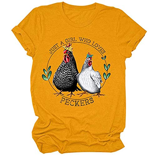 Camiseta De Las Mujeres O Cuello Blusa De Algodón Sólido Casual Divertido Letra Impresión De Manga Corta Tops Diario Ocio Cover