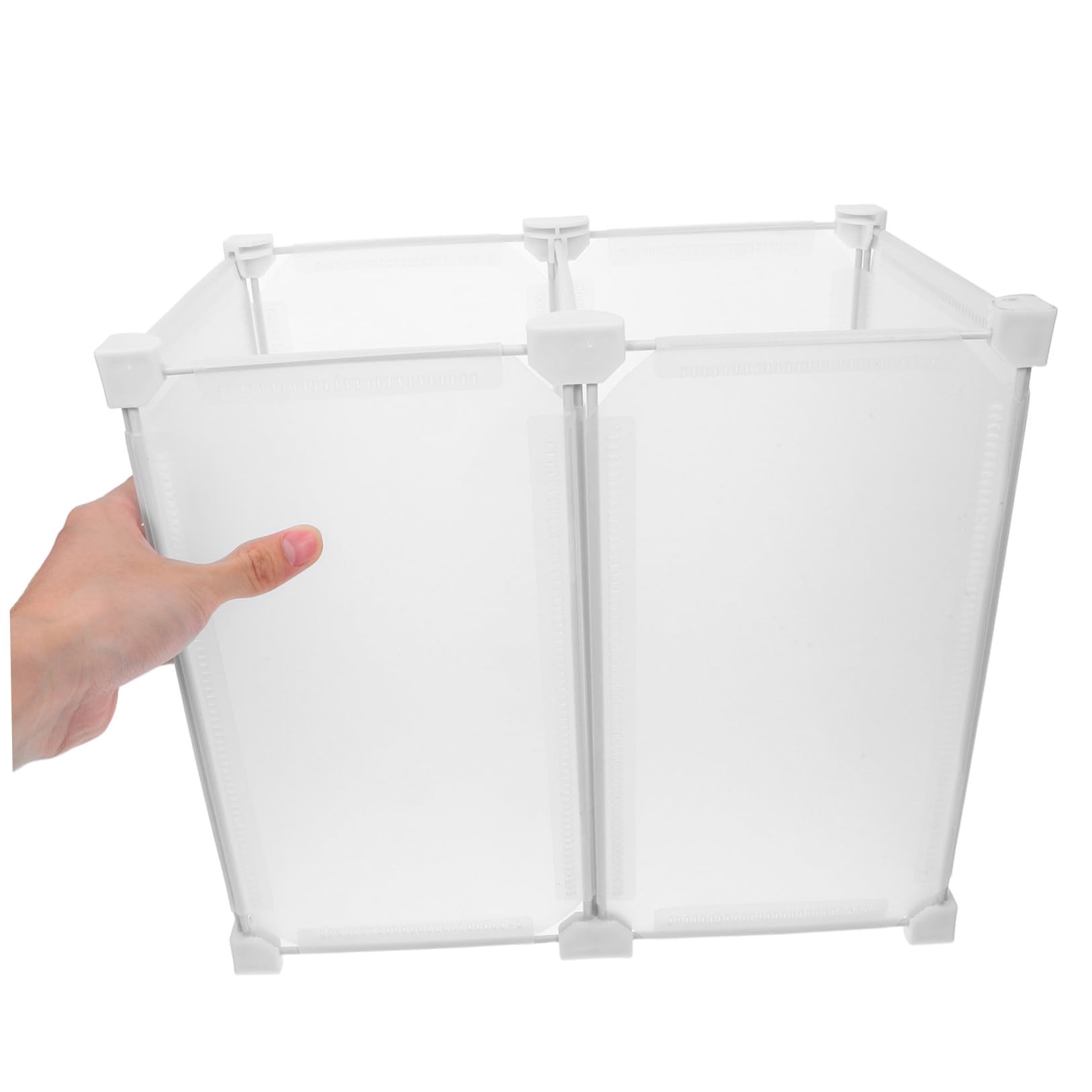 TOYANDONA Organizer per Congelatore con Cestello Portaoggetti Divisori Resistenti in Plastica per Conservazione e Cucina