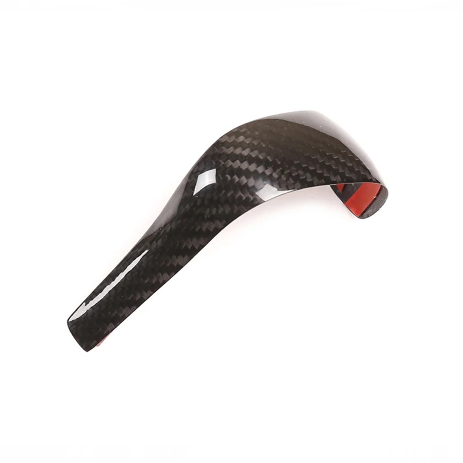DWTNMEX Gear Shift Knob for Cayenne 2011-2017 Real Carbon Fiber Car Center Console Gear Shift Knob Cover Decoration(Gear Sequins)