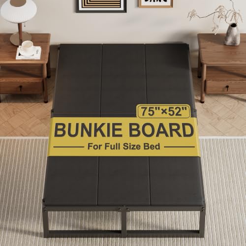 Lutown-Teen Bunkie Board Full Under Mattress High-Density Polymer