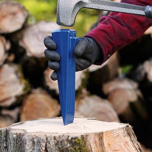 Image of ESTWING Sure Split Wedge - 5-Pound Wood Splitting Tool with Forged Steel Construction & 1-7 /8 inch Cutting Edge - E-5,(Pack of 8)