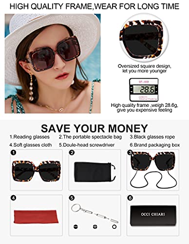 Image of OCCI CHIARI Narrow Reading Glasses Women Colorfull Cute Readers for Petite Face