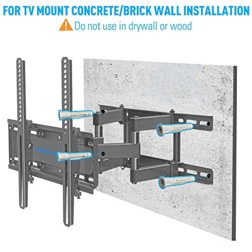 Mountup Lag Bolt Kit For Tv Wall Mount Comes With M8×65Mm Lag Bolt & Washer For Wood Stud thumb #5