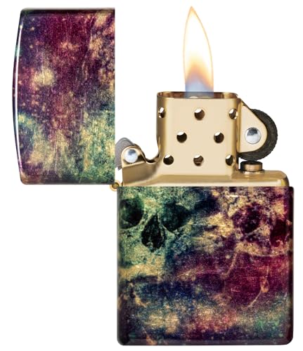 Zippo Galaxy Skull diseño 540 encendedor de bolsillo miniatura 3