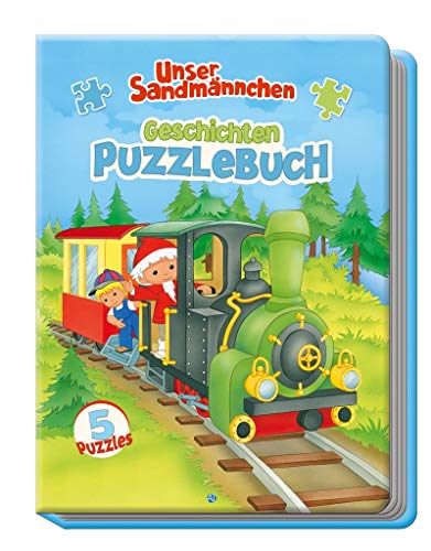 Geschichten-Puzzlebuch 'Unser Sandmännchen': Mit 5 Puzzles