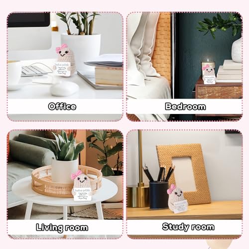 SAVITA Patata Positiva Divertente, 7,6cm Carina