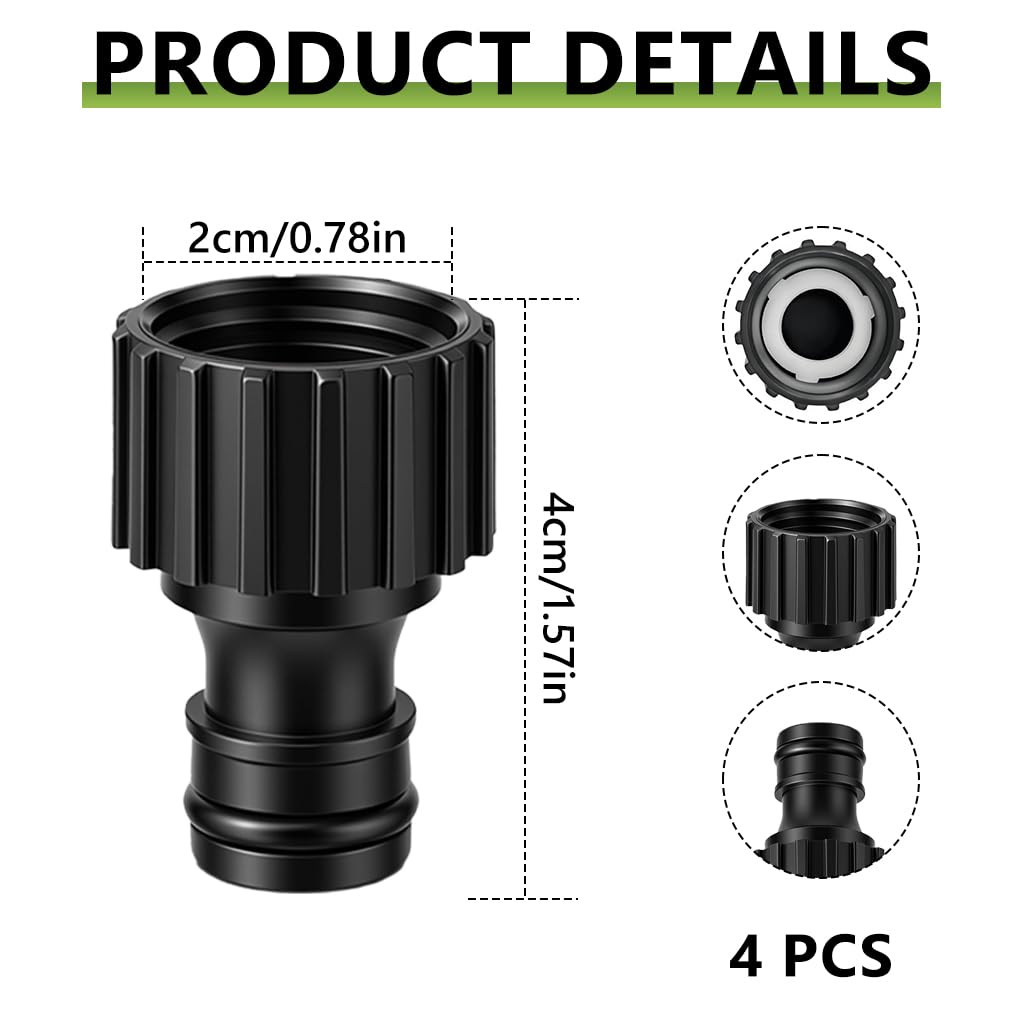 HASTHIP Hose Connectors - Quick Release Adapters -2 HASTHIP Hose Connectors - Quick Release Adapters -2