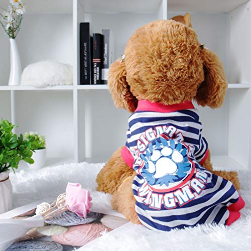 Camiseta para perro de algodón uxcell talla L miniatura 6