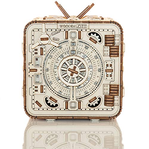 Wooden.City Safe - 3D Puzzle & Mechanical Model