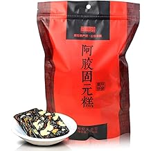 Ejiao Cake Colla Corii Asini Cake Colla Corii Asini Tablet Block Instant Handmade Colla Corii Asini Solid Cream, 500g/1.1LB/bag