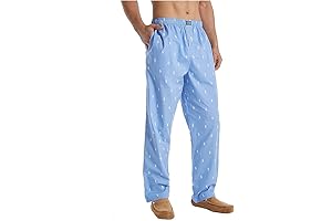 Polo Pajama Pants: Men's Big Man All Over Pony Woven Sleep Pant