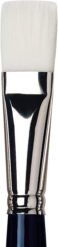 Miniatura 2 de da Vinci Oil & Acrylic Series 7105 Impasto - Brocha plana extra rígida blanca sintética, tamaño 28
