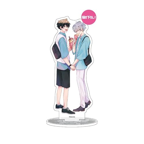 A3 思春期には目の毒です 01 美谷千秋＆柴田健太郎[描き下ろしイラスト] キャラアクリルフィギュアのサムネイル