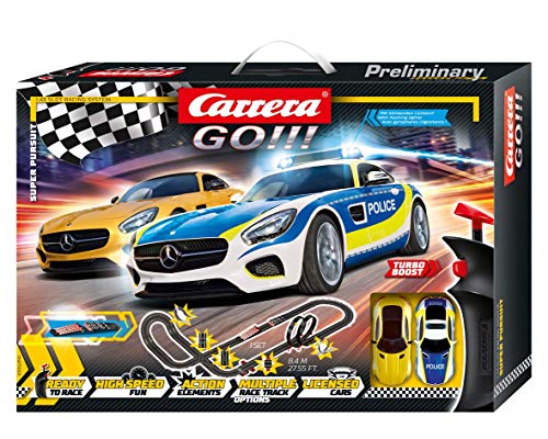 Preisvergleich Produktbild Carrera GO!!! Super Pursuit 20062494 Autorennbahn Set