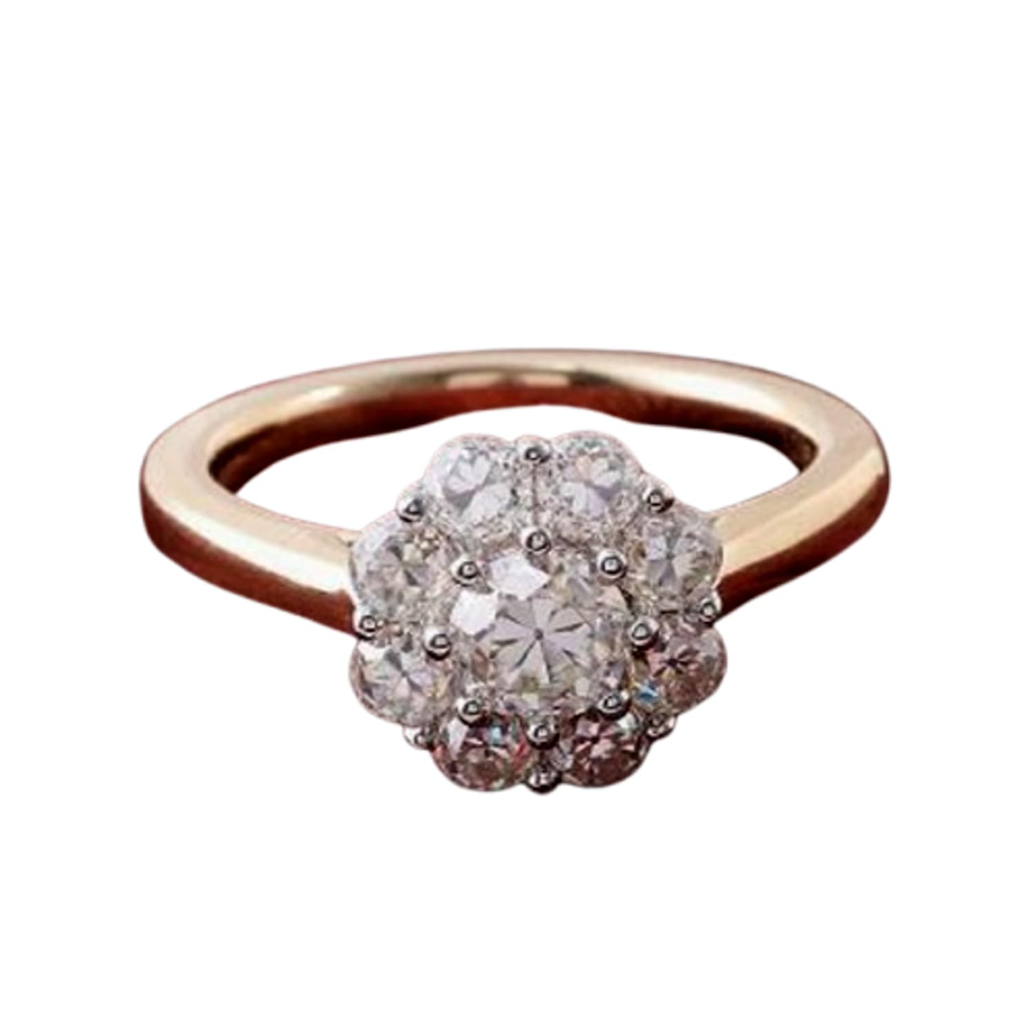 Bague moissanite argent 925 : éclat durable sans ternissement - 8