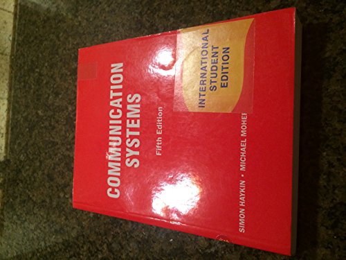 Communication Systems, 5Th Ed, Isv