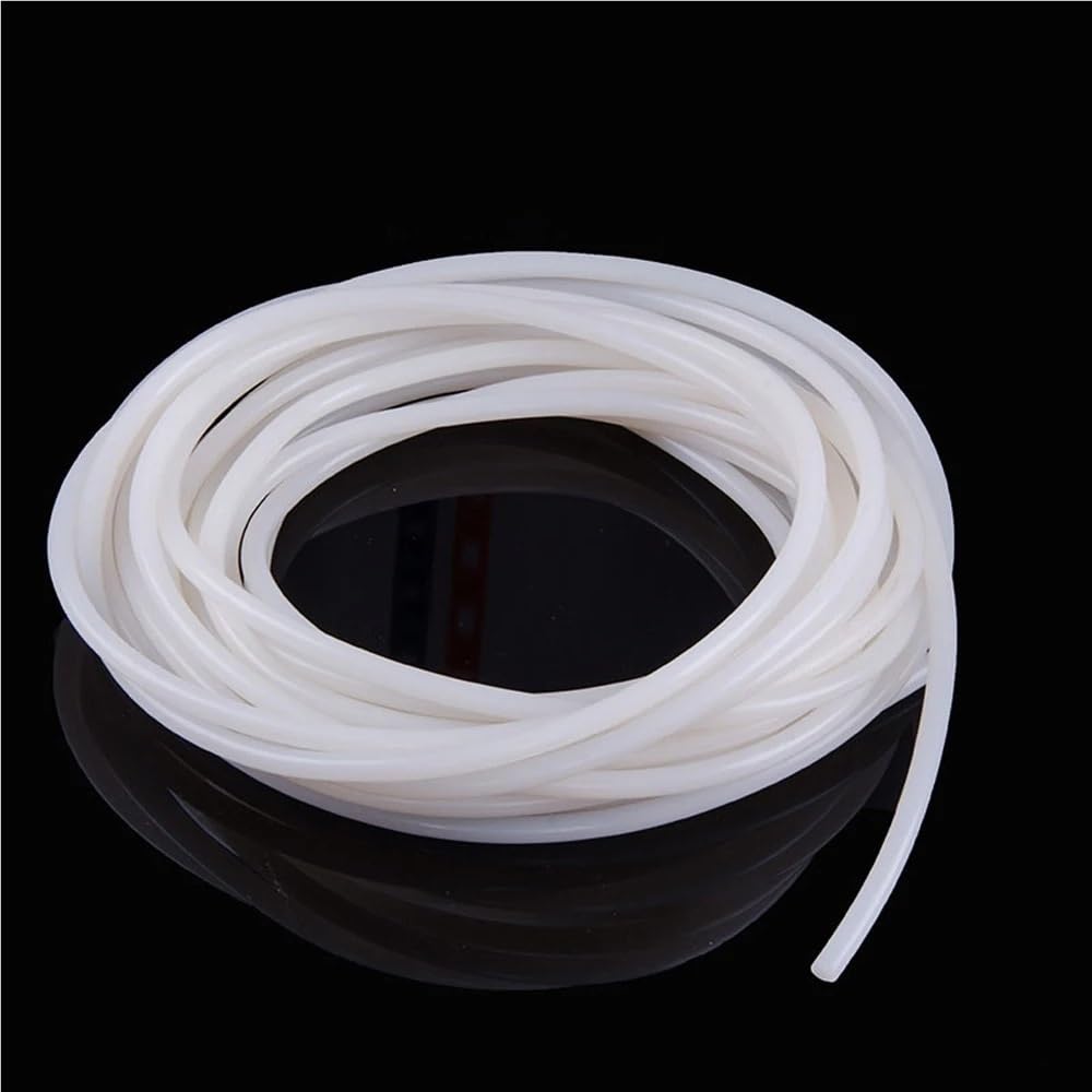 Tiras de sellado de junta de goma blanca con junta tórica de 1 pieza, sello de cable de silicona de alta temperatura for electrodomésticos(2M*20MM)