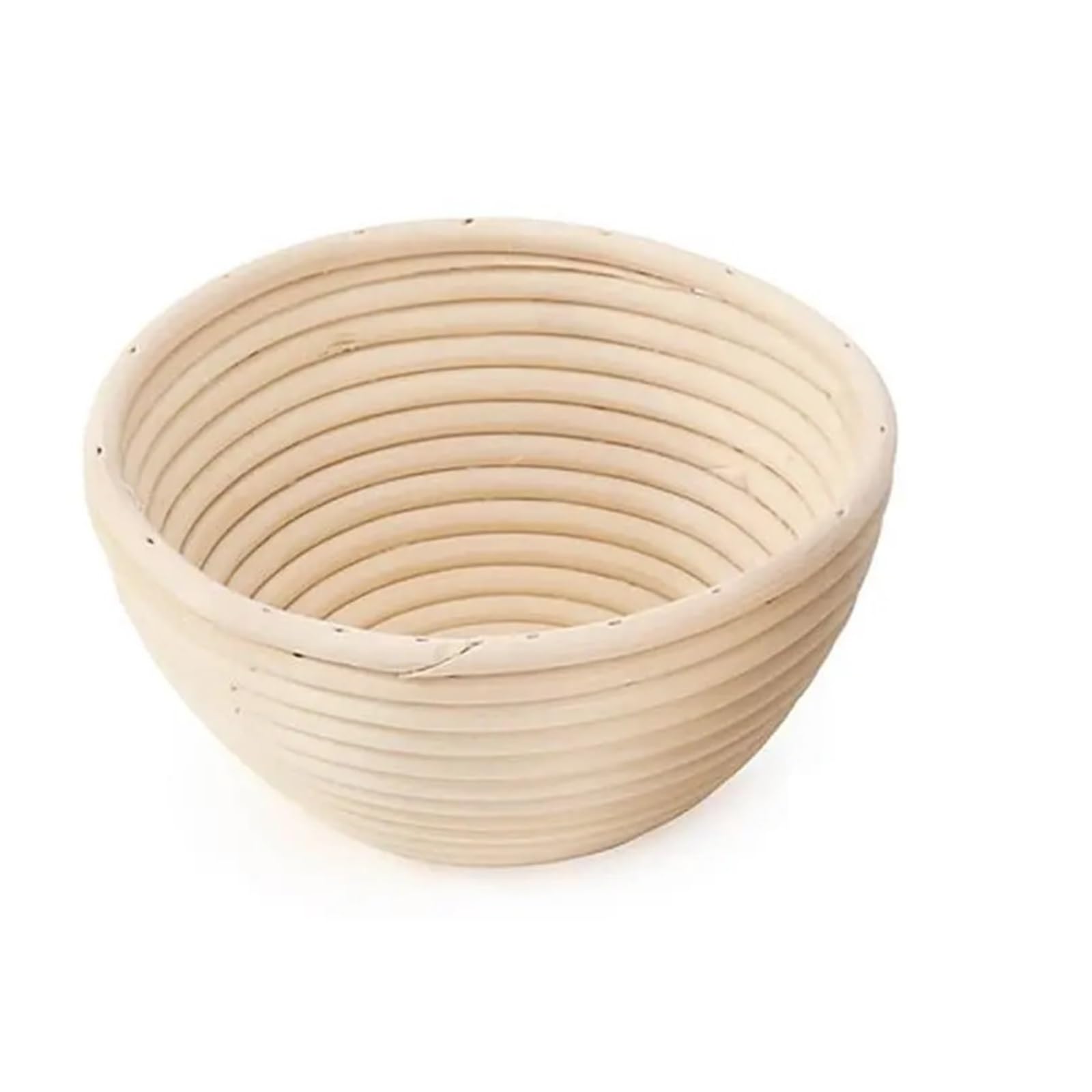 Cesta de fermentación masa, cestas a prueba pan, cesta mimbre Natural for panaderos caseros, 1 ud Para Hornear Pan