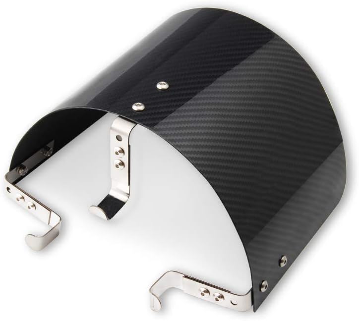 Carbon Fiber Universal Stainless Steel Cone Air Filter Heat