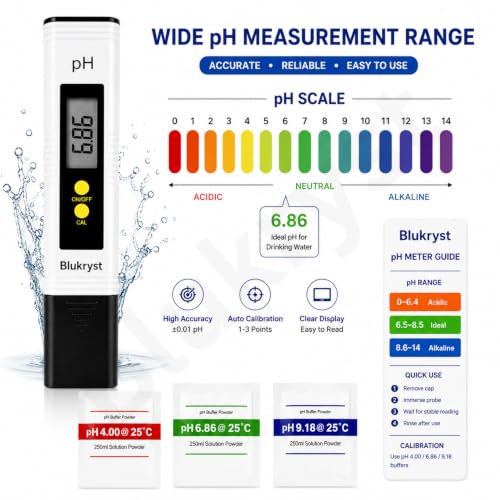 Image of Digital pH Meter for Water Testing PH-01 ATC ABS Tester