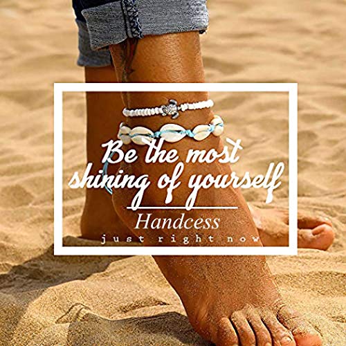 Handcess - Cavigliere doppie stile bohémien con