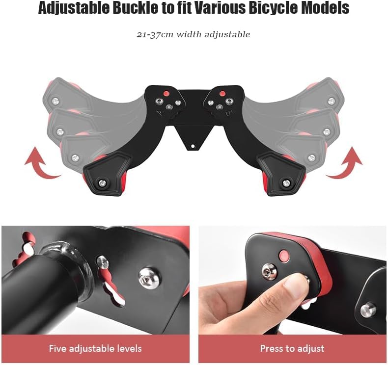 Fahrradhalterung Wand für Specialized Hardrock Sport | Fahrrad Wandhalterung Horizontal Klappbar