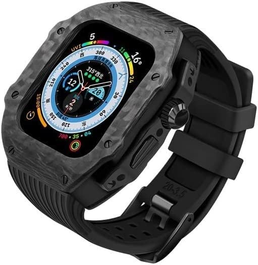 Boîtier en fibre de carbone Apple Watch pour le sport et le quotidien
