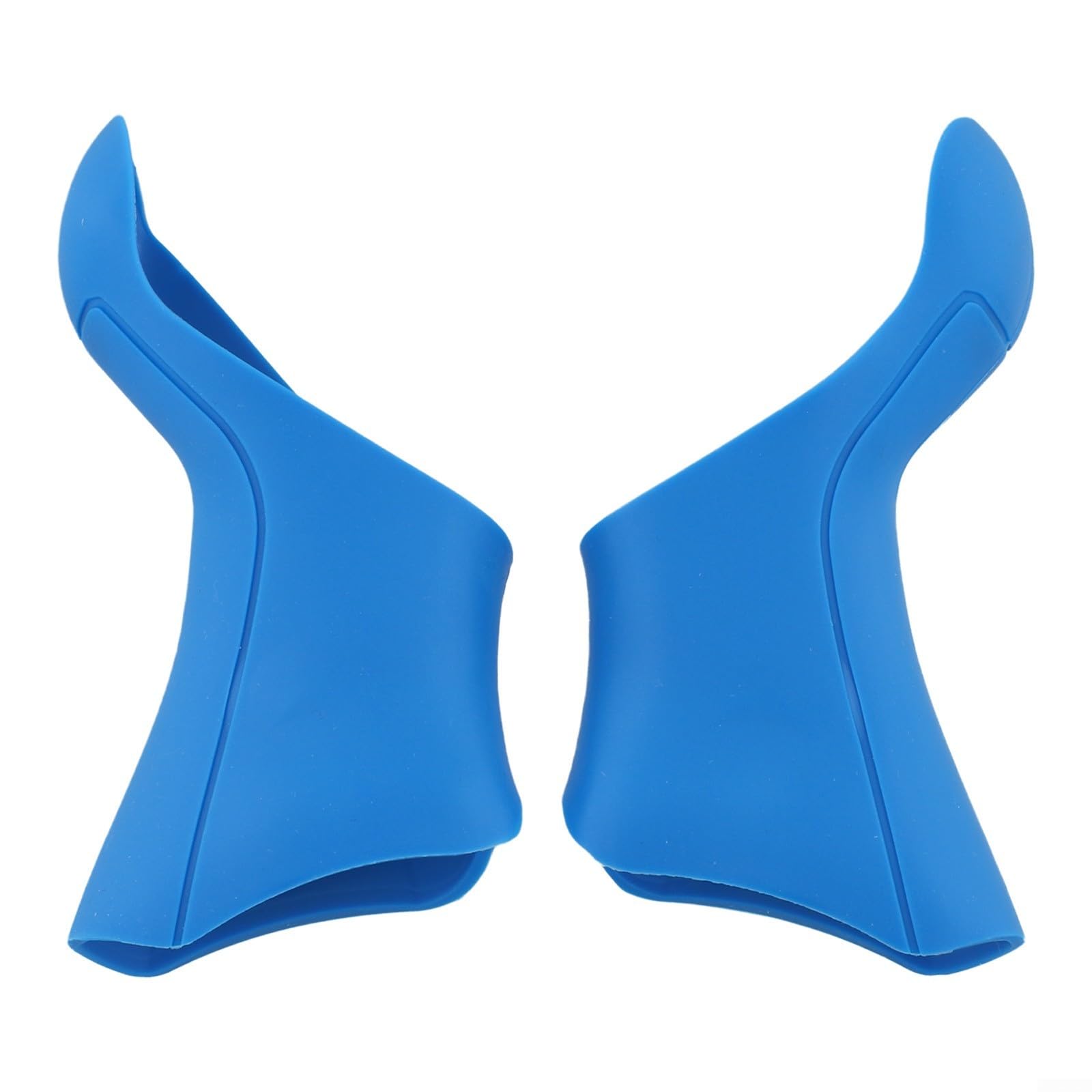Bike Brake Lever Hoods For ST-2400/3500/ 4500, Silicone Gear Shift Covers Non-Slip Brake Grips(Blue)