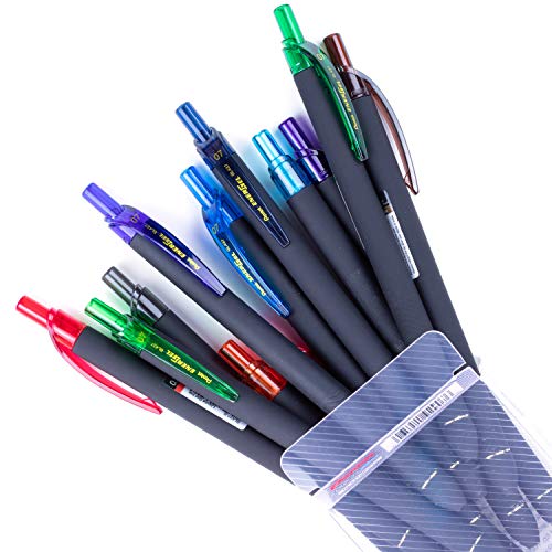 Pentel Energel Retráctil Slim 0.7 mm Negro Pack 12 miniatura 5