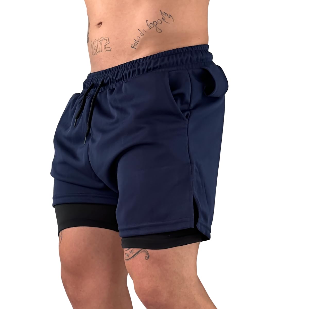 Shorts Masculino 2 em 1 Dryfit para Treino Corrida Academia Forrado em promoção! Veja a oferta e mais achadinhos de Shorts & Bermudas 4 Hoje é o melhor dia para comprar Shorts Masculino 2 em 1 Dryfit para Treino Corrida Academia Forrado com aquele preço maroto! Promoção! Aproveite a oferta! 4