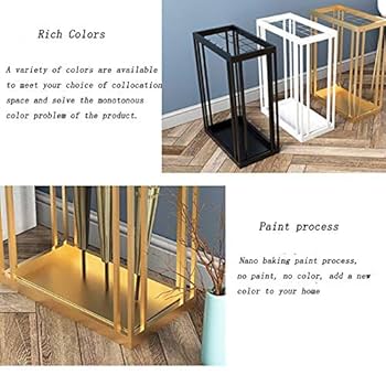 傘立て 高級傘立て モダンロングショート傘立て ラック 自立杖ホルダー ゴールド Amazon.co.jp: モダンシンプルホテル傘立てホルダー、杖用家庭用