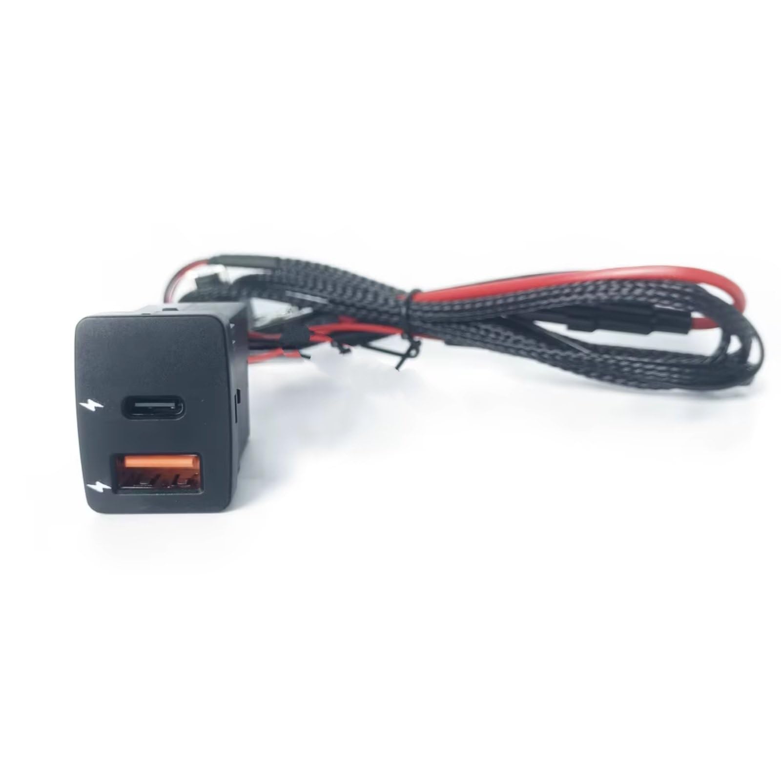 Centre Port USB Compatible Avec Nissan Pour Coups Pied Pour Sylphy 2013-2018 Voiture 12V 24v Pour Type C Pd Chargement Automatique Téléphone Double Chargeur Port USB