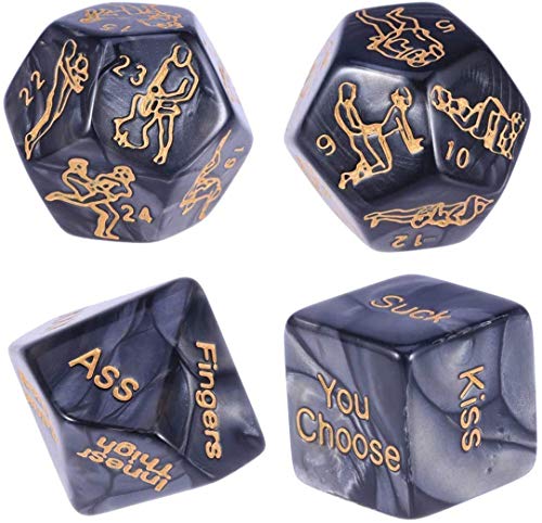 Funny Sex Erotic Dice Games Romantic Role Playing Dice Sex Positions Game Dice for Couples Humour Dice Toys for Adult SÃªxuÃ l Party Accessories