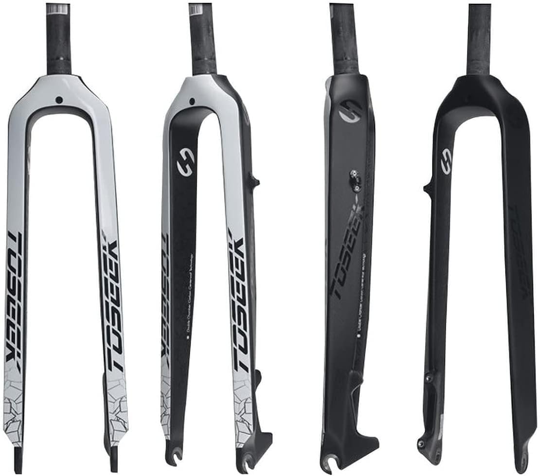 WIQUYBML Bicycle Rigid Fork Full Carbon Bike Front Forks Disc Brake MTB Straight Accessories 29
